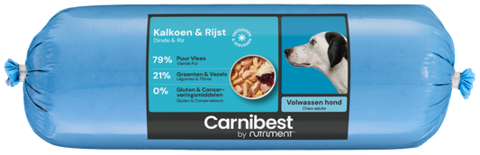 Carnibest Kalkoen & Rijst (Géén verzending!)