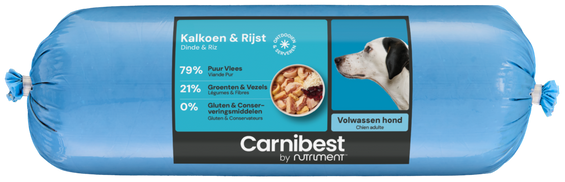 Carnibest Kalkoen & Rijst (Géén verzending!)