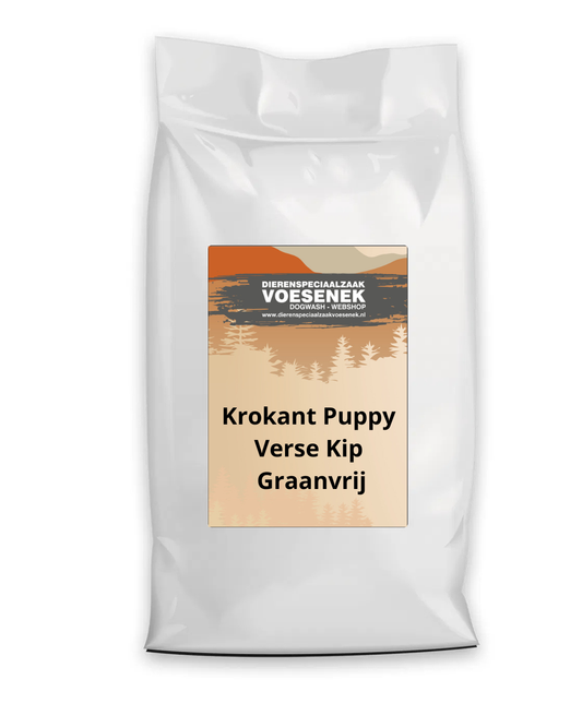 Krokant Puppy Verse Kip Graanvrij
