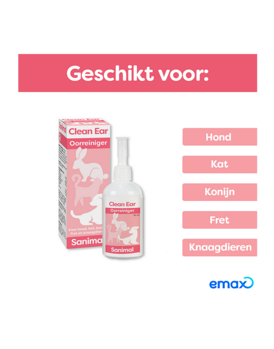 Sanimal Clean Ear Oorreiniger
