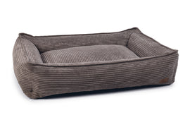 Designed by Lotte Ribbed Hondenmand Bruin