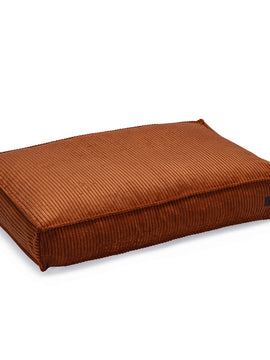 Designed by Lotte Ribbed Hondenkussen Terracotta