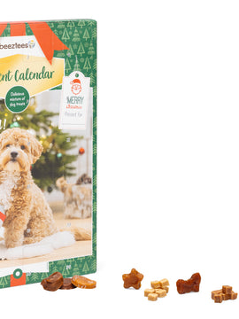 Beeztees Kerst Adventskalender Paw - Hondensnack- 24 st.