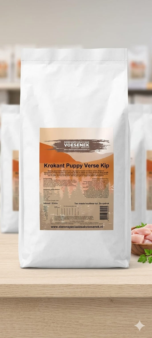 Krokant Puppy Verse Kip Graanvrij