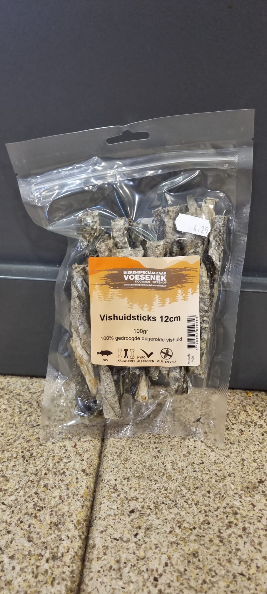 Vishuidsticks 12cm