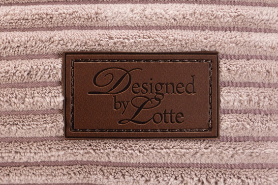 Designed by Lotte Ribbed Hondenmand Roze