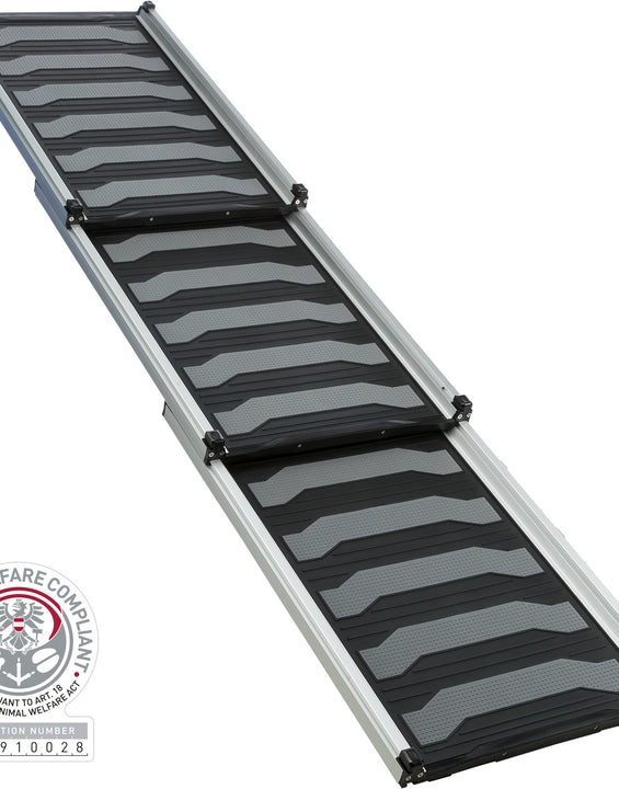Drievoudige Telescoop-loopplank, aluminium/TPR