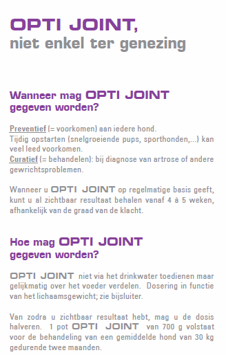 Oropharma Opti Joint Poeder Pot (tegen Atrose, voor soepele gewrichten en gezond kraakbeen)