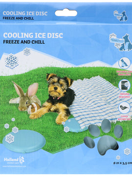 ICE DISC KOELPAD VOOR KNAAGDIEREN EN KLEINE HONDEN