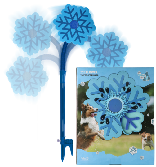 CoolPets Ice Flower Sprinkler / ijs Bloem Sproeier