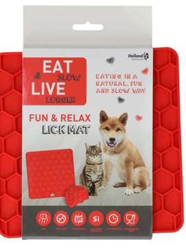 Eat Slow Live Longer Fun & Relax Lick Mat