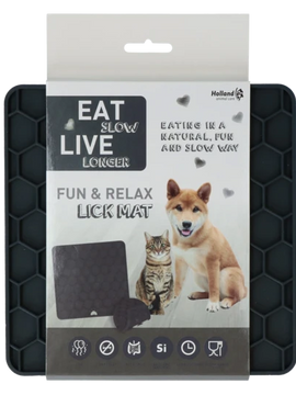 Eat Slow Live Longer Fun & Relax Lick Mat