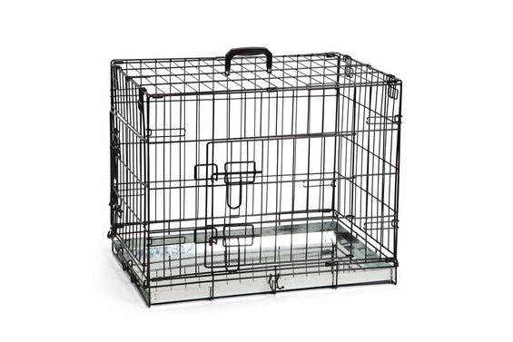 Hondenbench Premium 2 Deurs Zwart