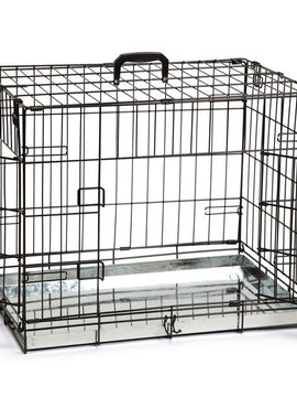 Hondenbench Premium 2 Deurs Zwart