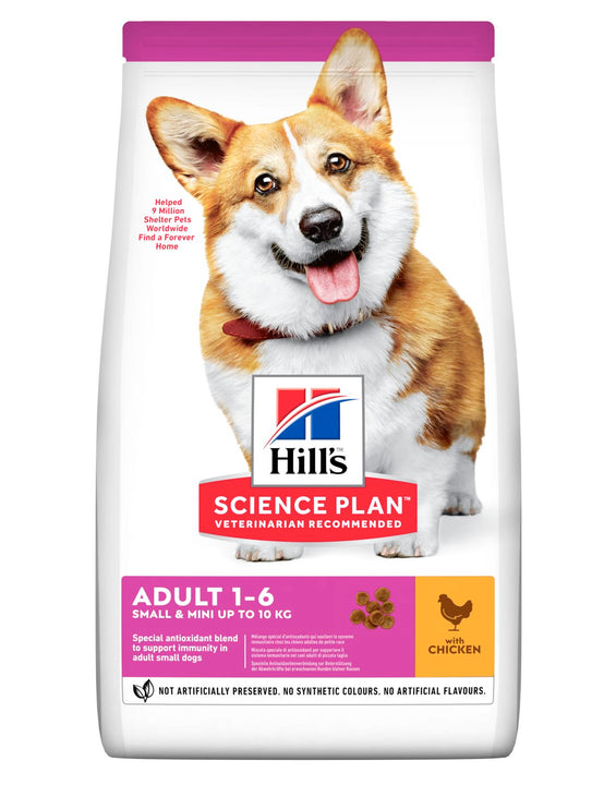 HILL'S SCIENCE PLAN Small & Mini Adult Hondenvoer met Kip